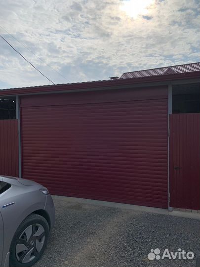 Рольставни ворота на гараж
