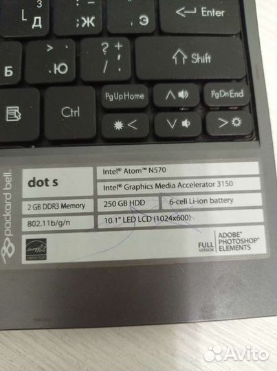 Ноутбук packard bell