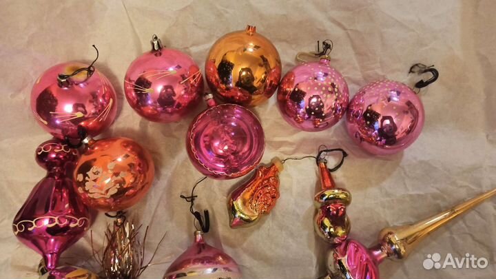 Елочные игрушки СССР