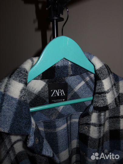 Рубашка теплая zara