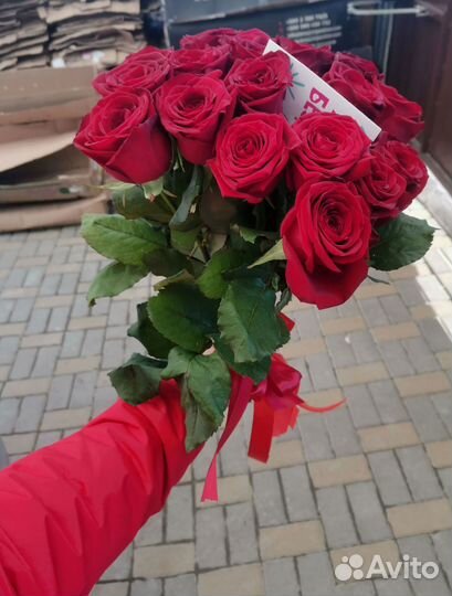 101 роза с доставкой, букет роз с доставкой