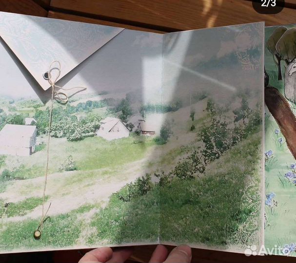 Старинный Фотоальбом Скрапбукинг Ручная работа