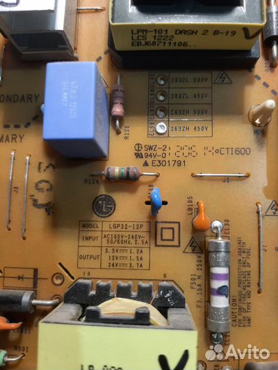 Плата блока питания EAX64604501