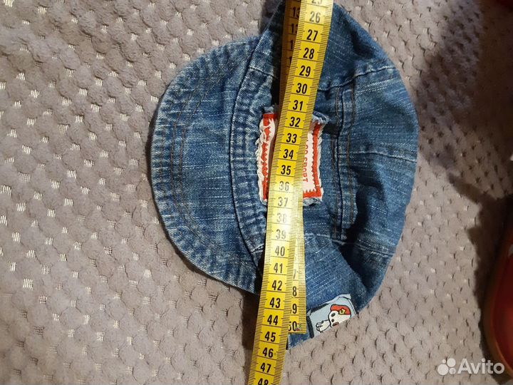 Кепка, джинсовая