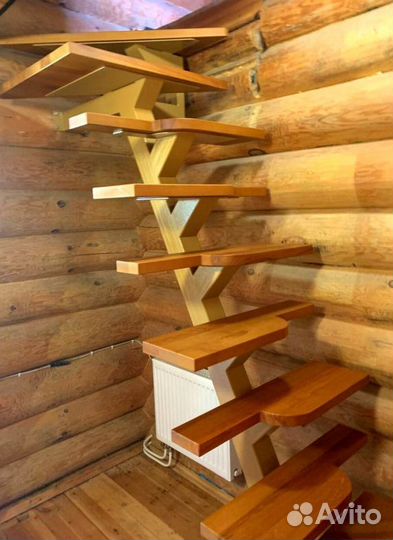 Обшивка ступеней Дубом