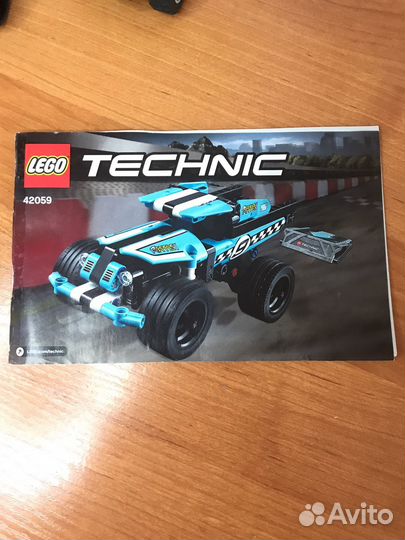 Lego technic Машинки 42059