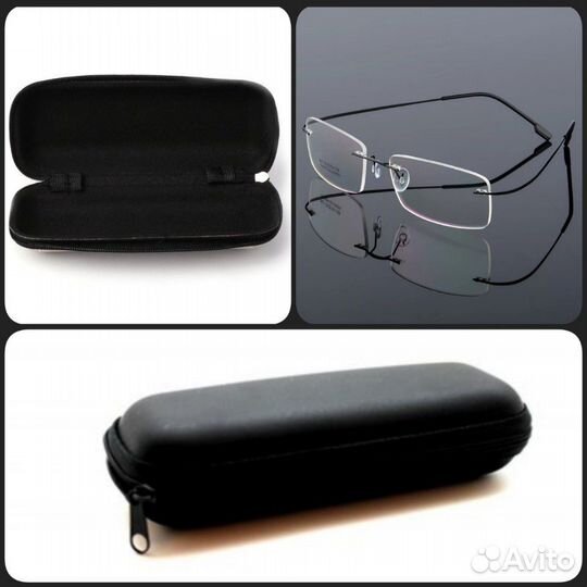 Готовые, безоправные очки для зрения