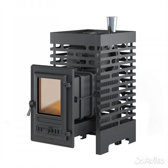 Печь На Дровах aston «Шторм» Long (чугун) Aston