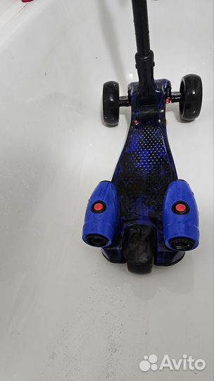 Самокат детский трехколесный бу