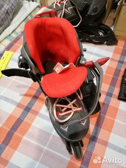 Детские ролики и защита 32 35