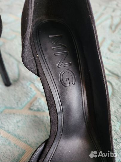 Туфли женские 37 размер замшевые