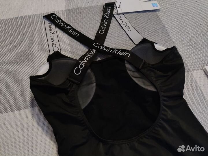 Купальник сплошной calvin klein слитный кельвин ck