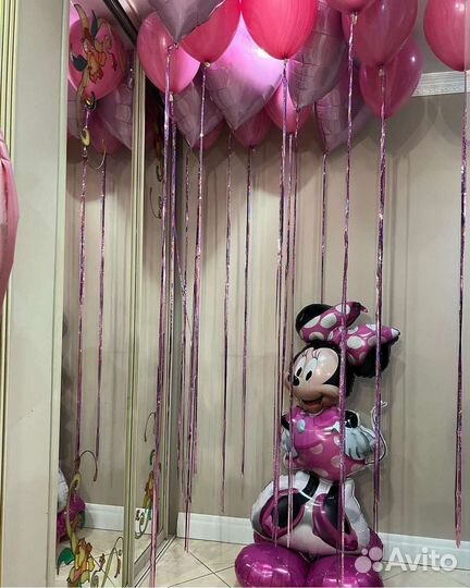 Гелиевые воздушные шары для девочек