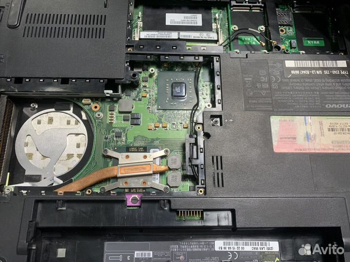 Ноутбук на запчасти