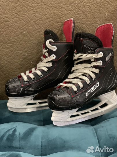 Хоккейные коньки bauer детские