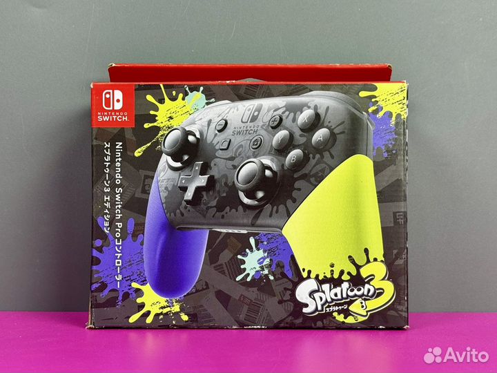 Nintendo Switch Pro Controller Splatoon 3 Edition