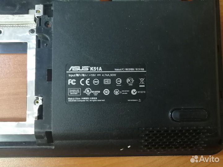 Поддон Asus k51a