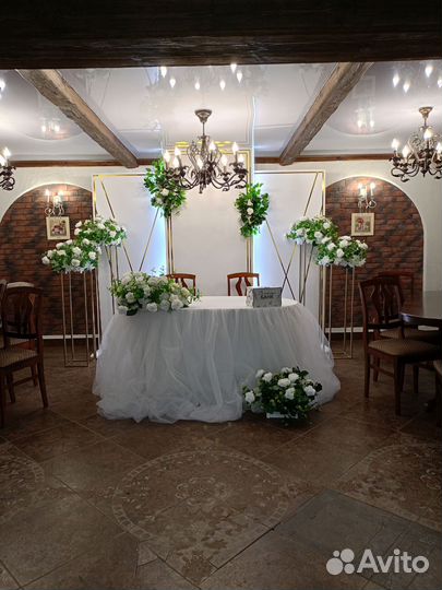 Оформление свадьбы,выездной регистрации,юбилей