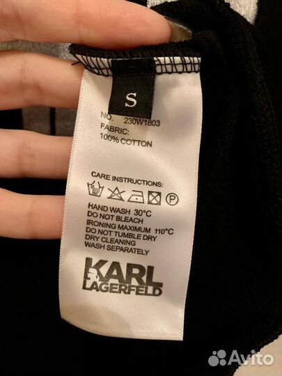 Karl Lagergeld свитшот новый S