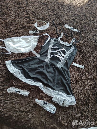 Эротический костюм Горничная Б/у