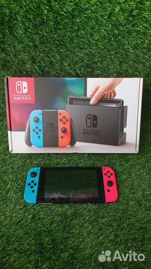 Nintendo switch прошитая 128gb 2 рев