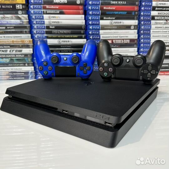 Sony PS4 Pro 1Tb и Sony PS4 Slim 500gb