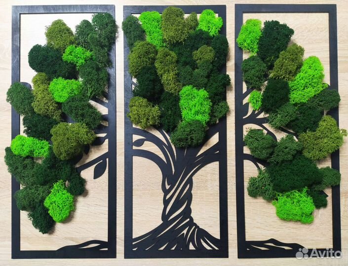 Картина/панно из живого мха