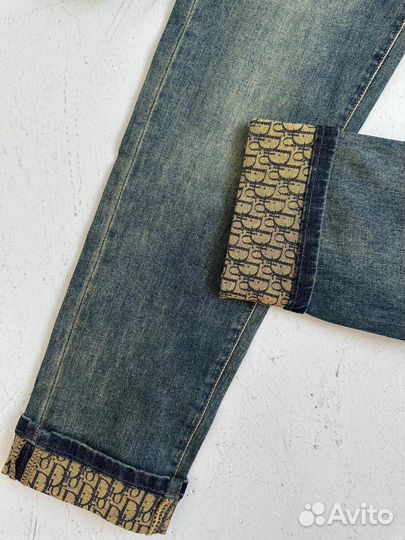 Джинсы скинни dior