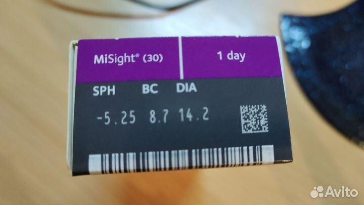 Линзы MiSight