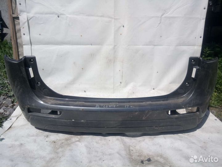 Бампер задний Mitsubishi Outlander 2013
