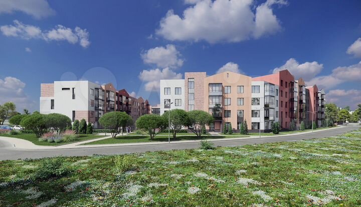 1-к. квартира, 40,6 м², 1/5 эт.