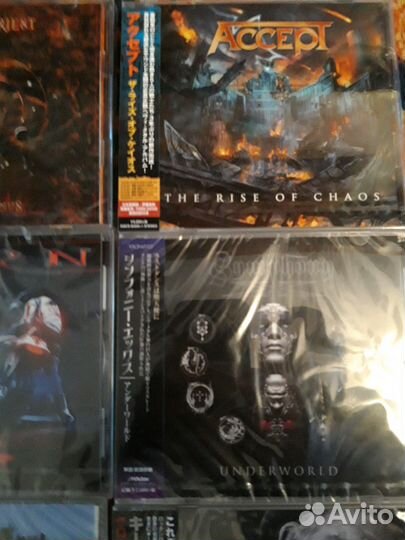 CD Accept, Judas Priest, Jorn,Sting - Japan Sealed