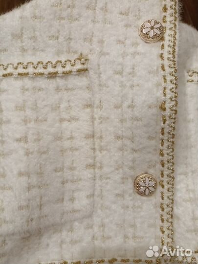 Жакет J-clair, новый. Белый. Размер Уника