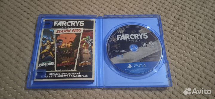 Диски на PS4 FAR CRY 5