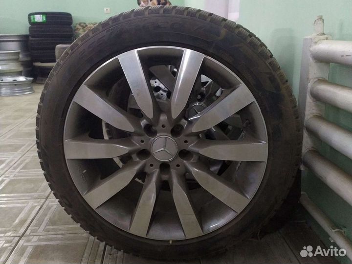 Колеса с дисками на мерседес