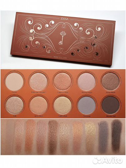 Палитра теней Zoeva оригинал