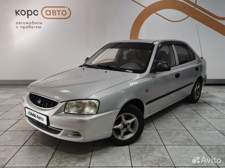 Hyundai Accent 1.5 МТ, 2004, 193 000 км