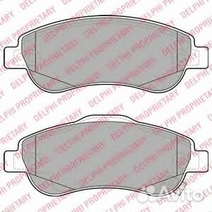 Колодки тормозные дисковые перед