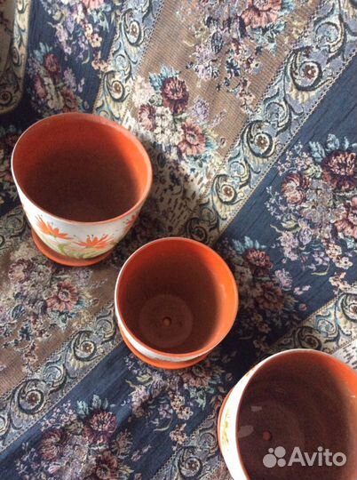 Керамические горшки