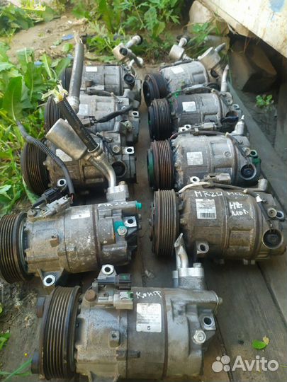 Компрессор кондиционера Qashqai, X-trail