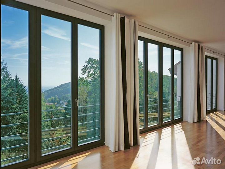 Алюминиевые фасады от производителя под ключ