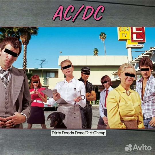 AC/ DC 1976 Dirty Deeds.винил LP Новый