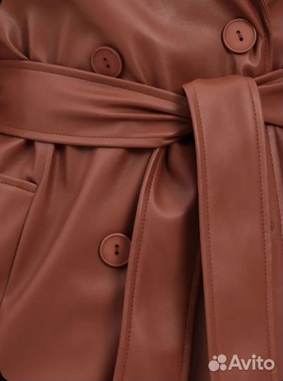 Тренч коричневый женский