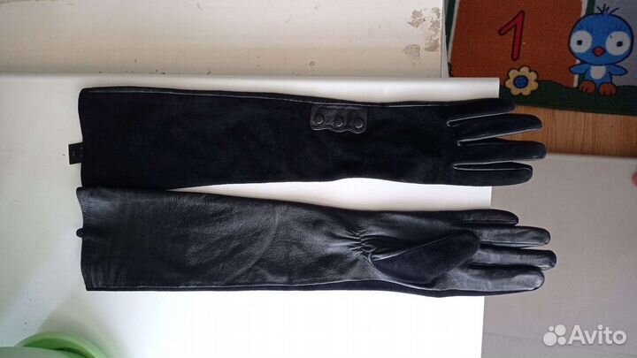 Перчатки женские кожаные 7.5