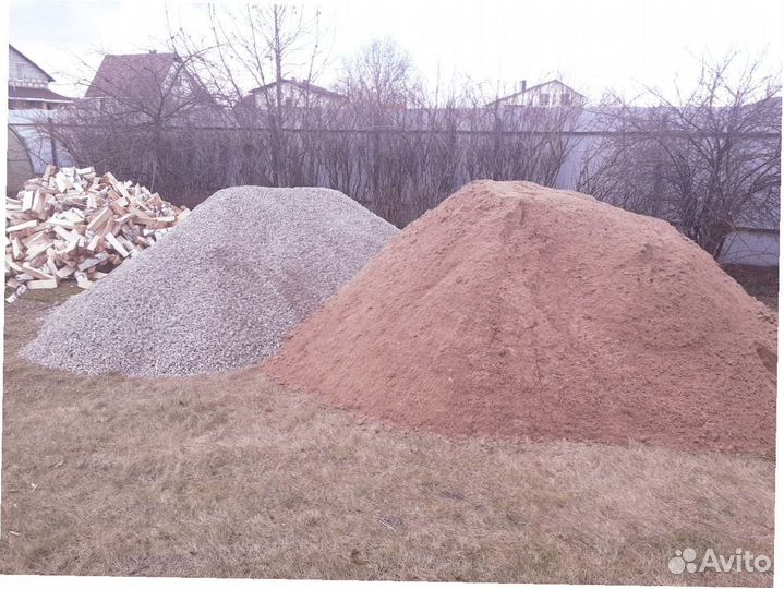 Щебень гравийный с доставкой