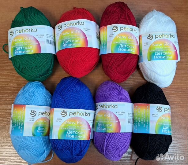 Пряжа Пехорка детская новинка