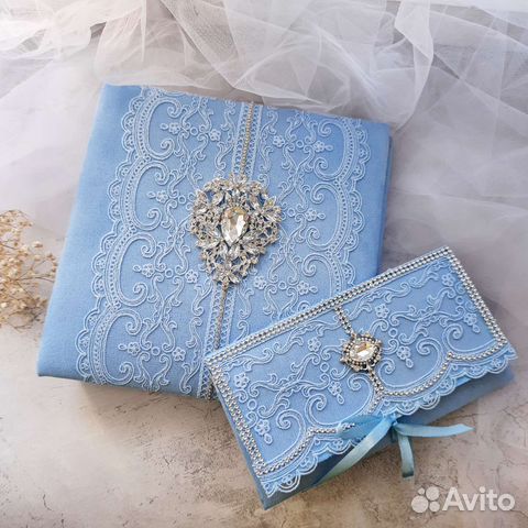 Фотоальбом ручной работы и подарочный конверт