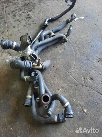 Патрубок системы охлаждения N52 N54 бмв 3