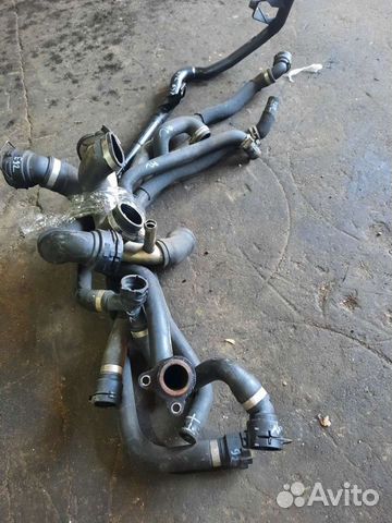 Патрубок системы охлаждения N52 N54 бмв 3