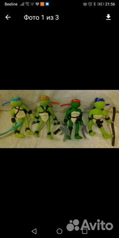 Черепашки ninja игрушки